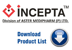 Incepta is a Division of Aster Medipharm
