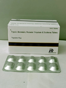  pcd franchise products in Haryana - Rokkwinn Healthcare - 	Trypwin-plus.jpeg	